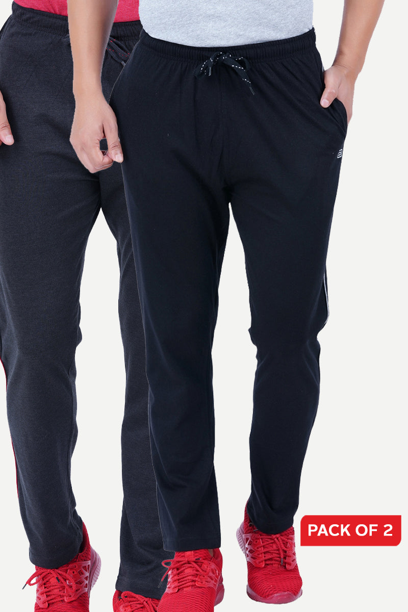 Track Pants Jogging Bottoms For Mens Combo Pack Of 2 Ariser