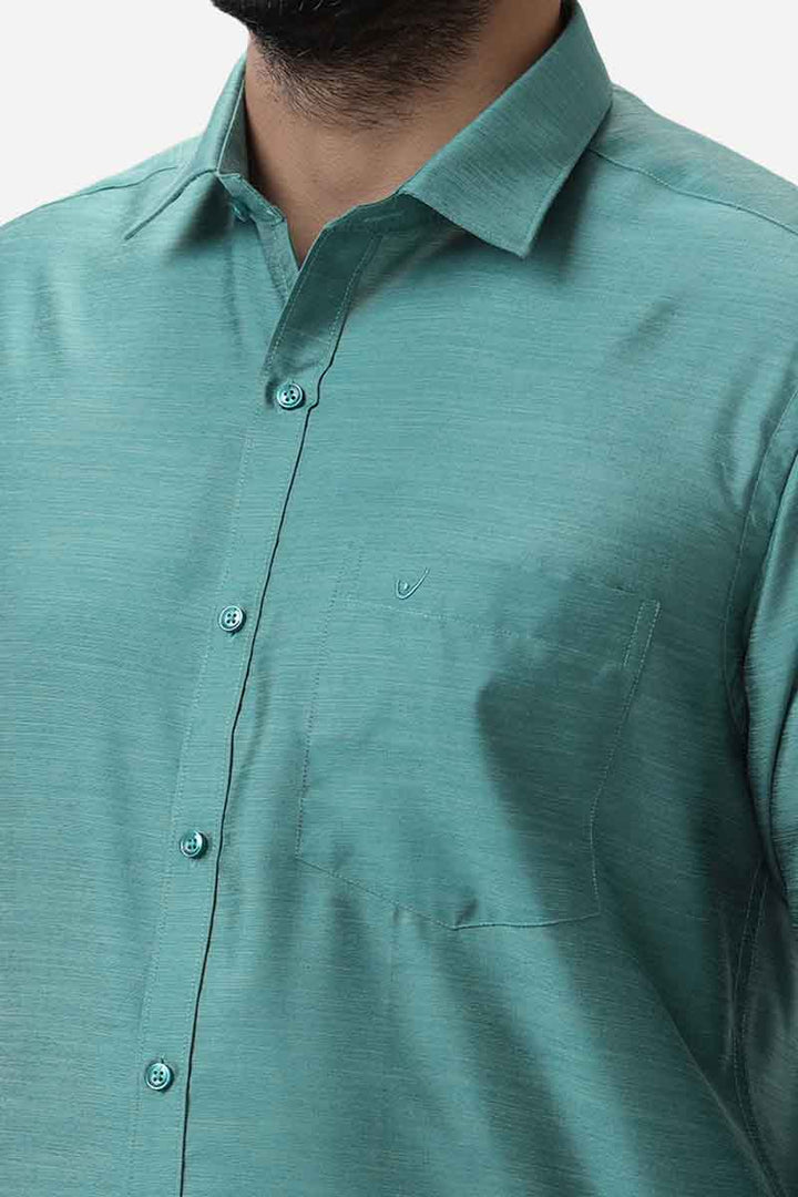 Classic dhoti with matching shirt