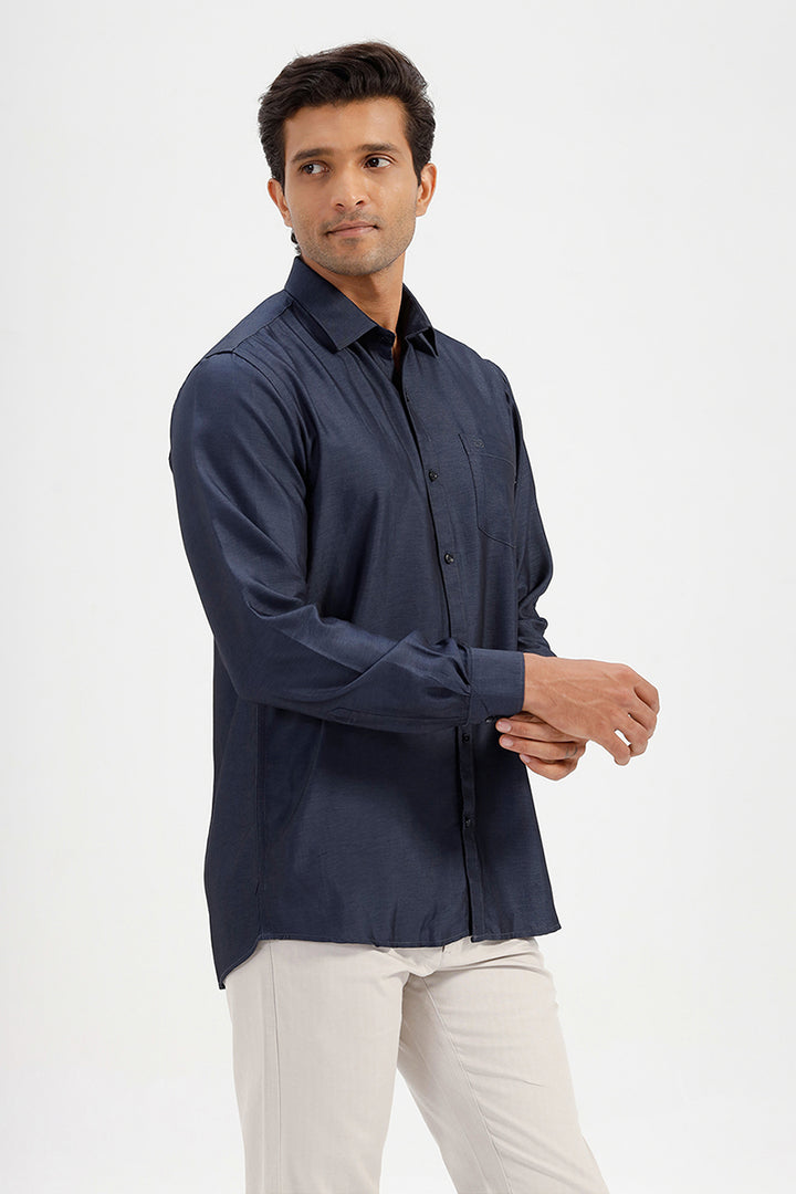Cotton Viscose Formal Shirt