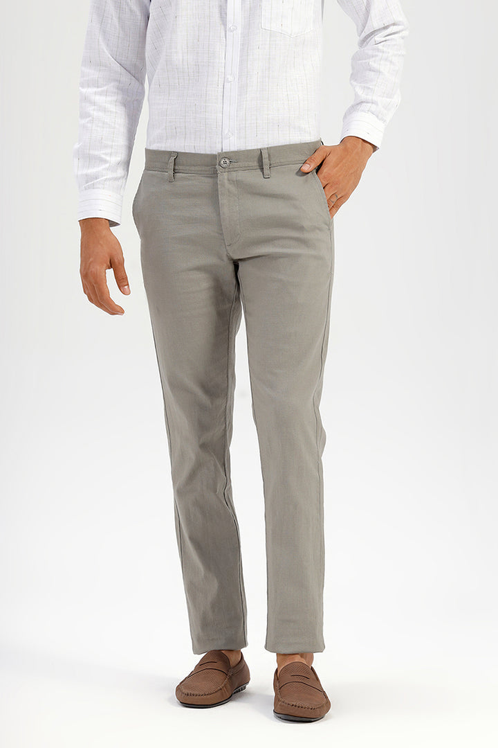 Cotton Slub Trousers