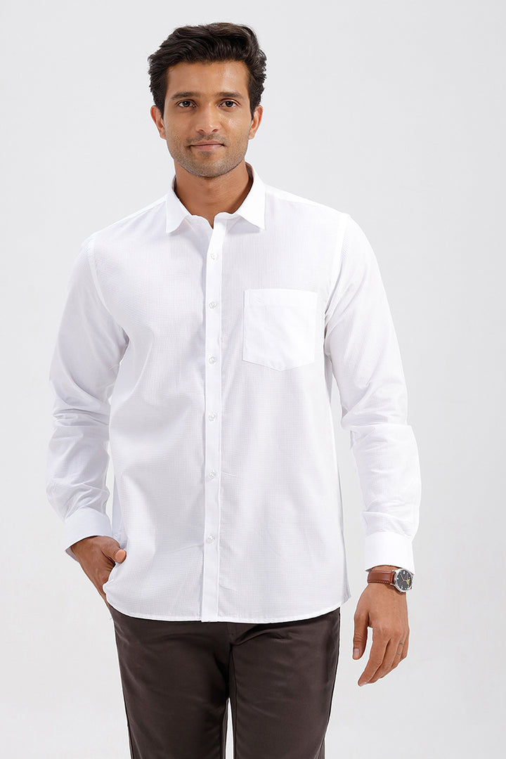 Cotton White Shirts for Men
