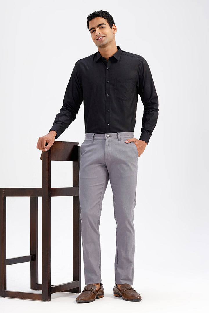 Stretch Cotton Trousers