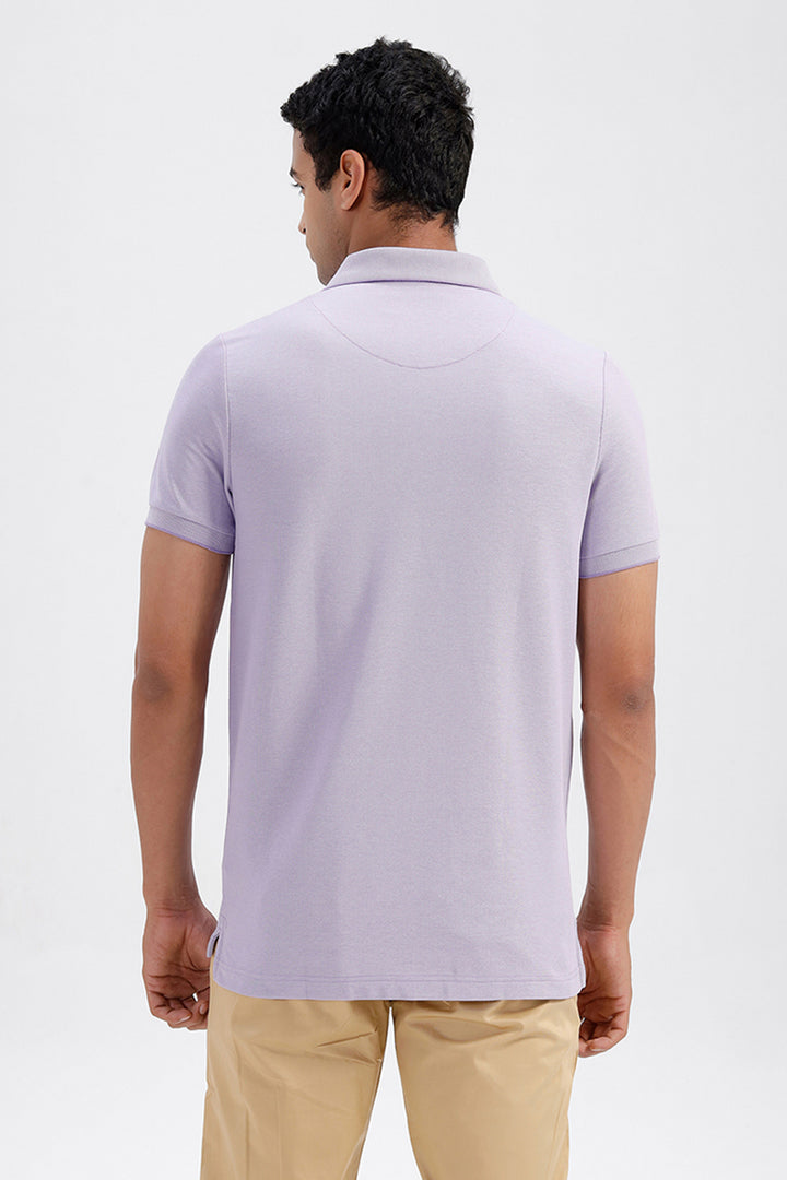 Golf Polo  -  Lavender Purple T-Shirts For Men | Ariser