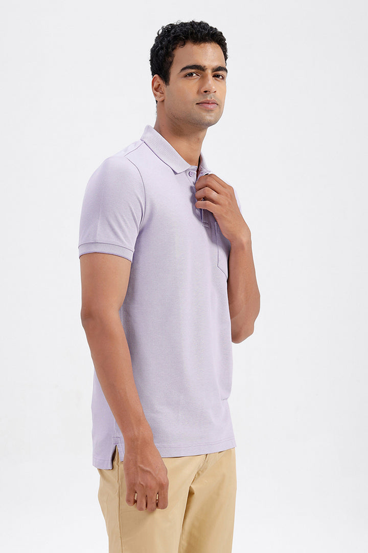 Golf Polo  -  Lavender Purple T-Shirts For Men | Ariser