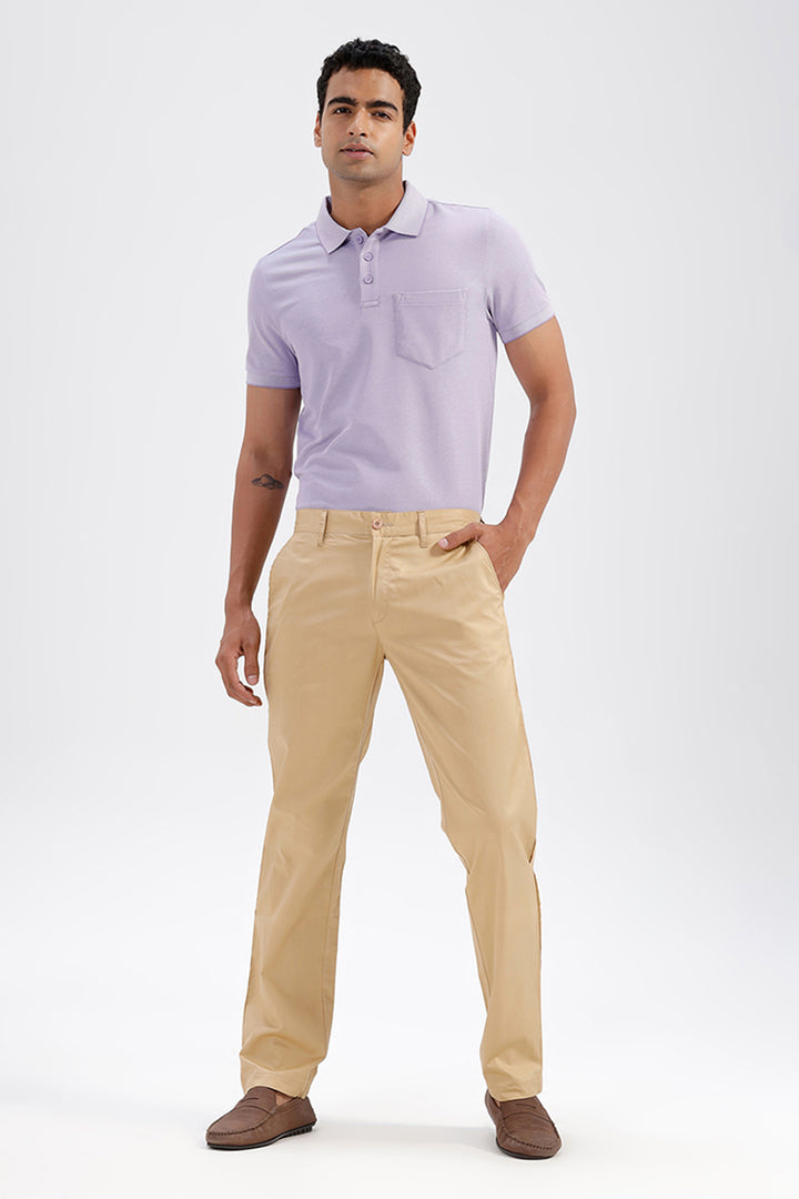 Golf Polo  -  Lavender Purple T-Shirts For Men | Ariser