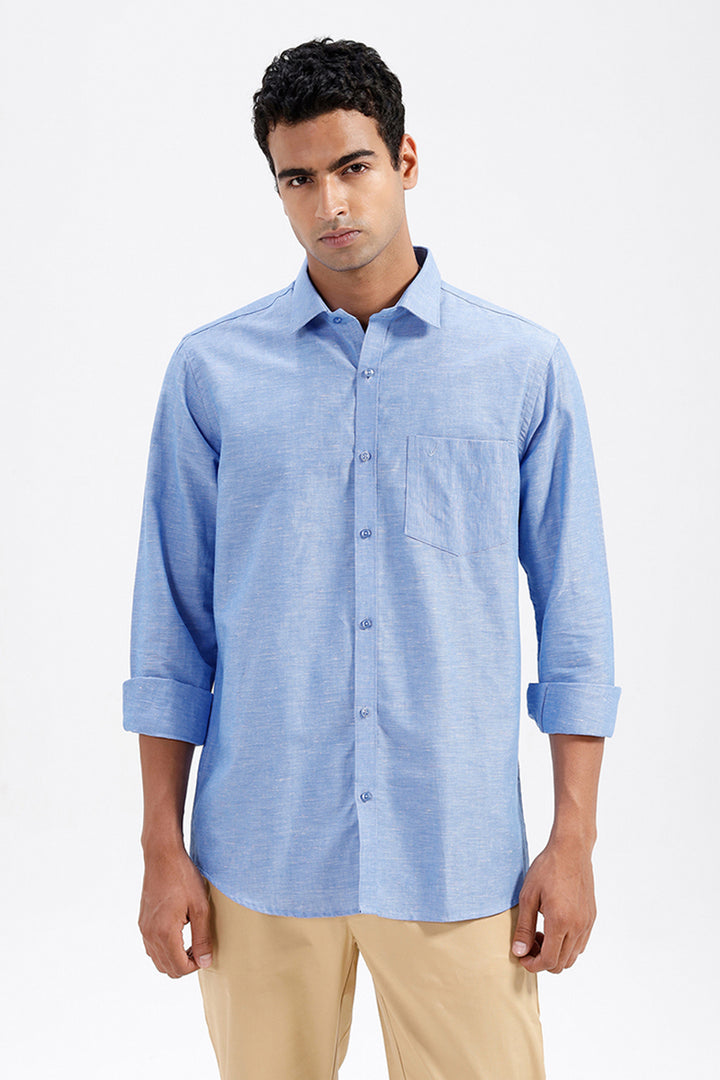 Sky Blue Formal Shirt for Men
