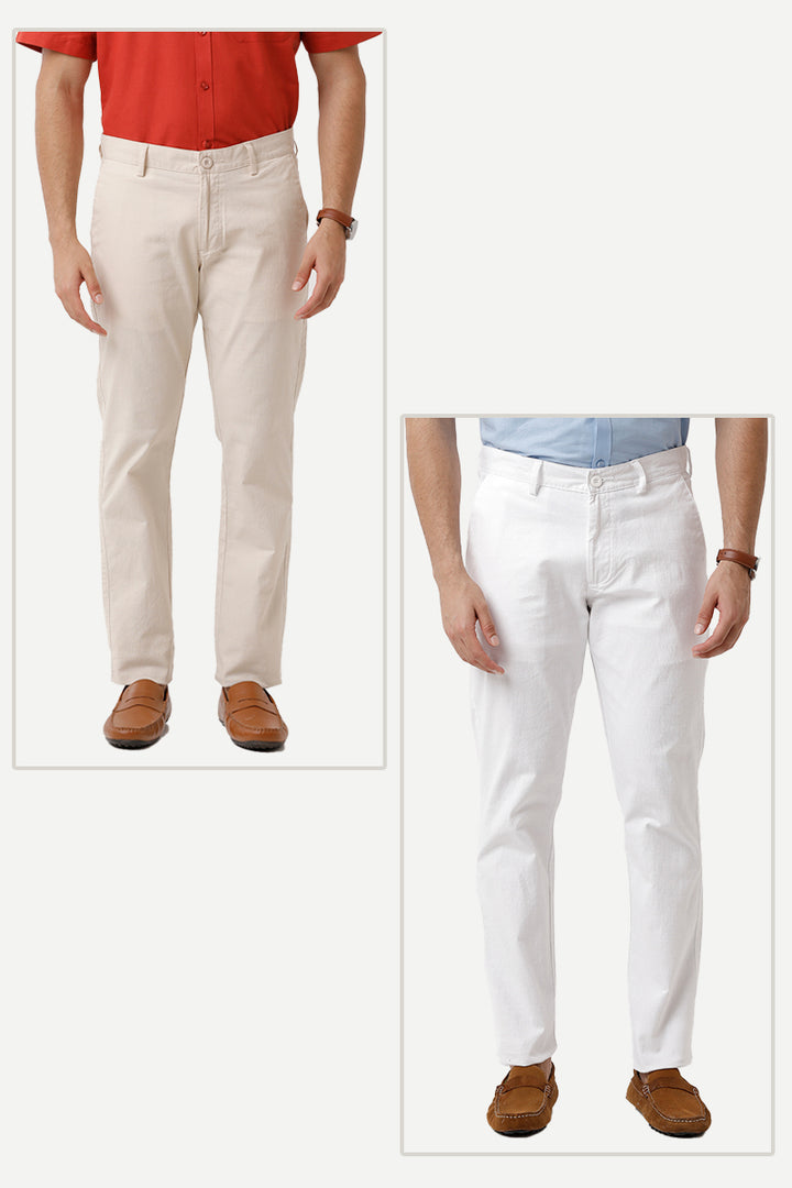 Comfortable men's trousers pack