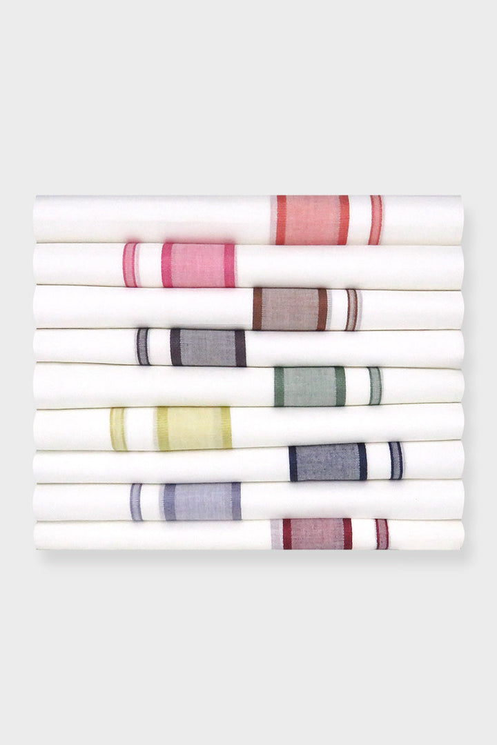 Unique Navya - Brown Smooth Cotton Double Layered Dhoti With Fancy Borders | Uathayam