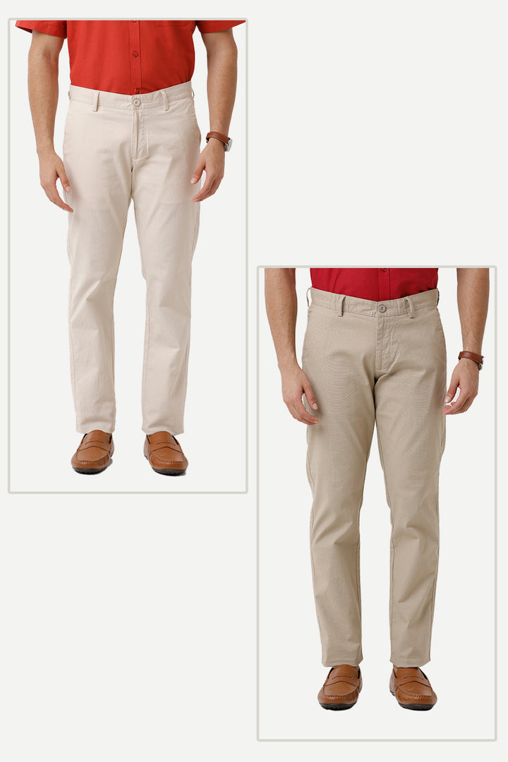 Smart fit trousers for men