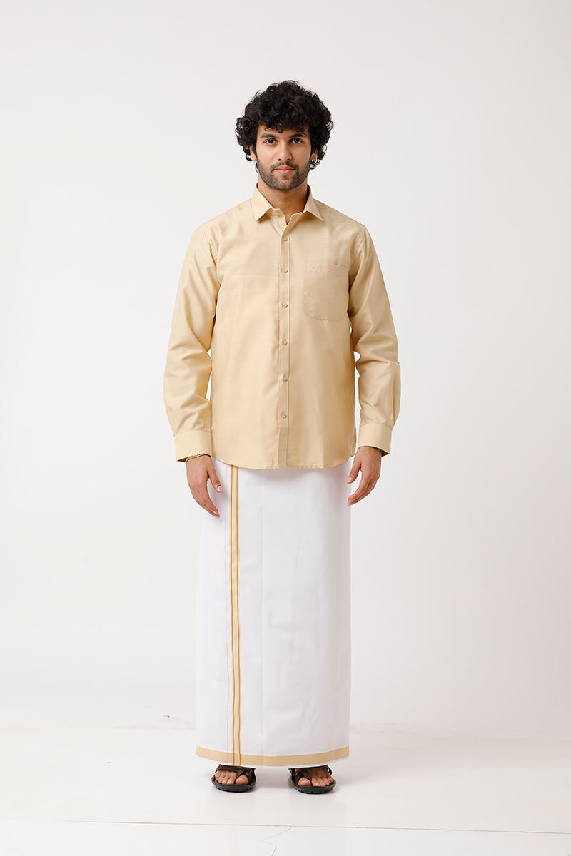 Dhoti and deals shirt