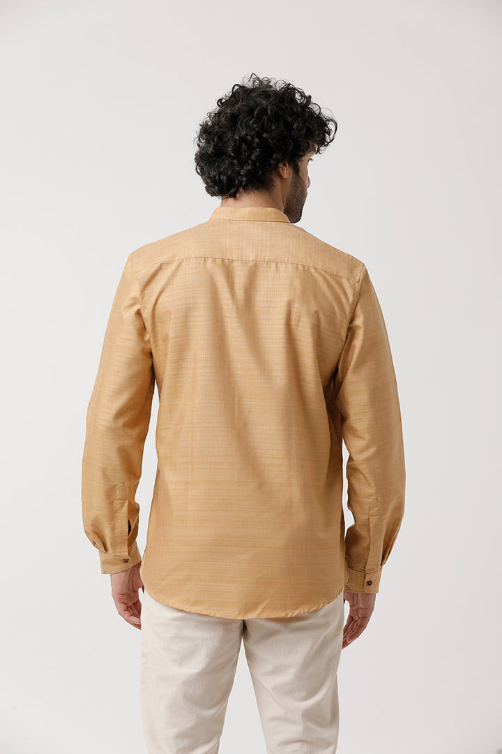 Urban - Sandal Short Kurta for Men | Uathayam