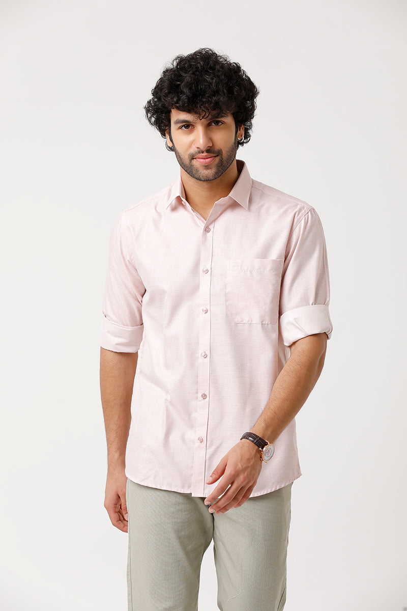 Slim Fit Shirt Solid, Shirts