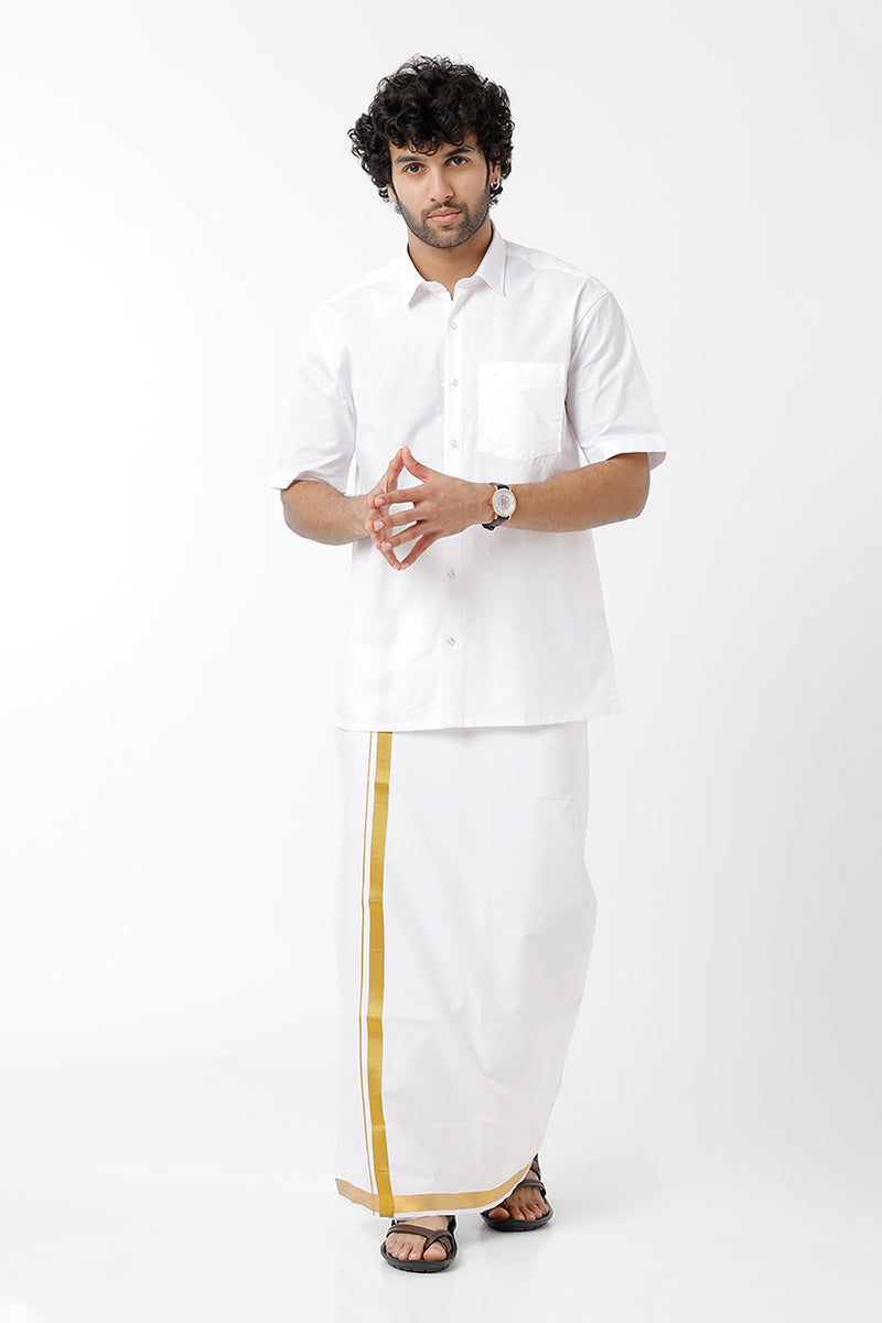 Mens White Shirt