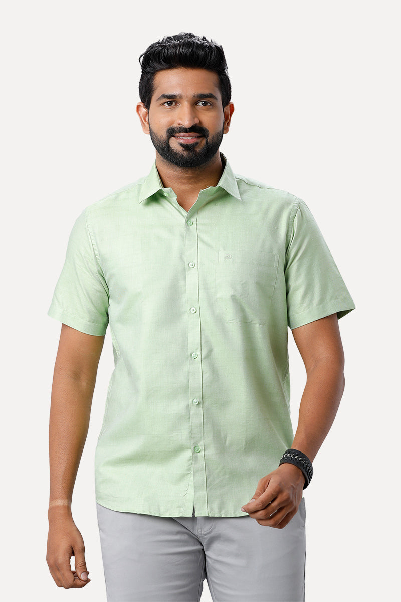 Olive Solid color Shirt | A-82