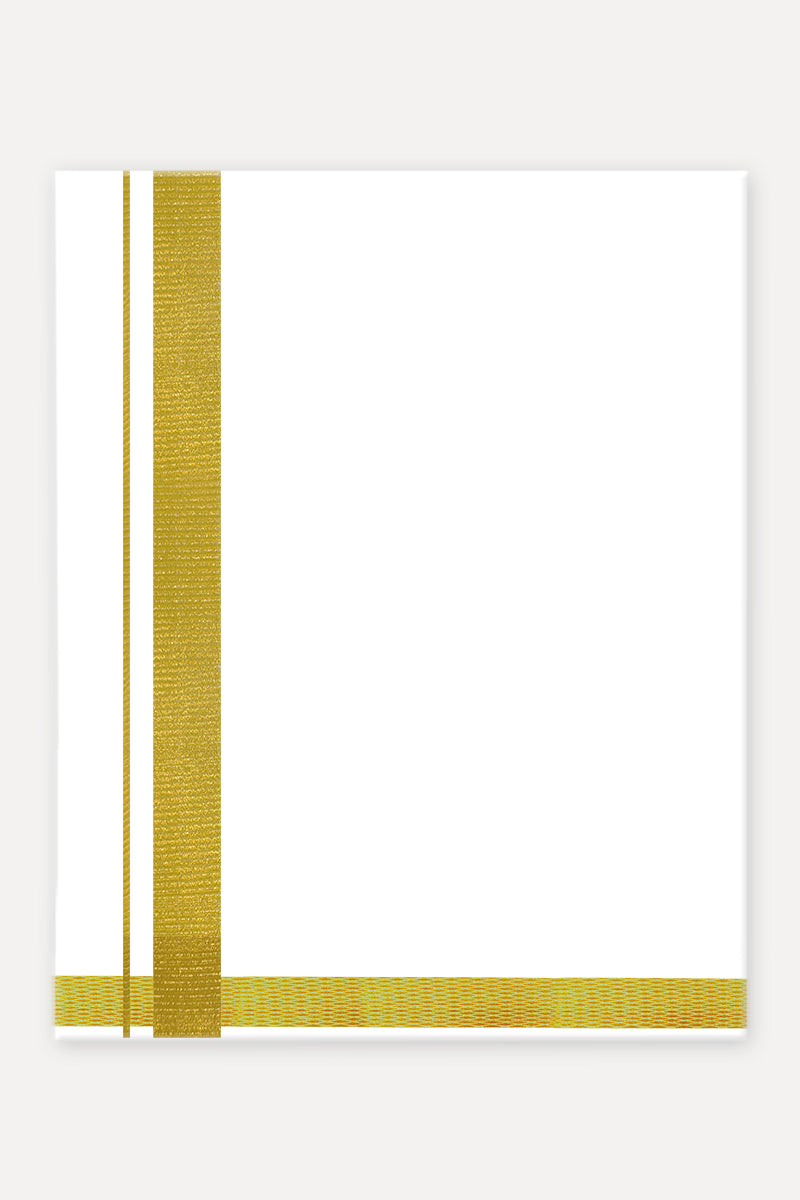 Akil - White Single Layered Dhoti With Jari Borders For Men | Uathayam