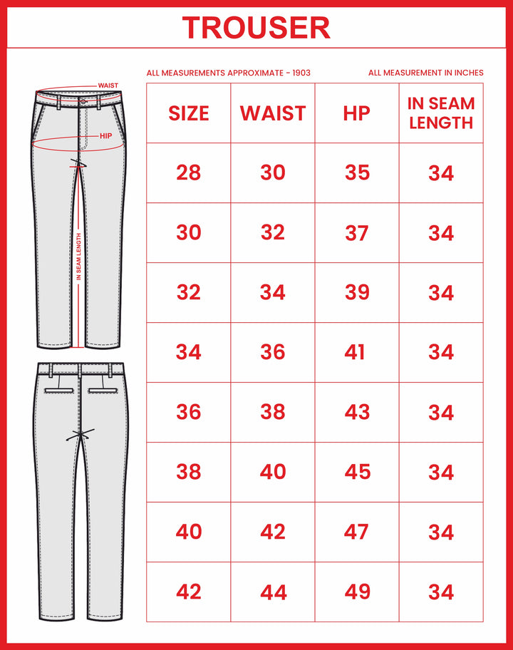 Kansas - Blue and Cream Pack of 2 Trousers For Men | Ariser