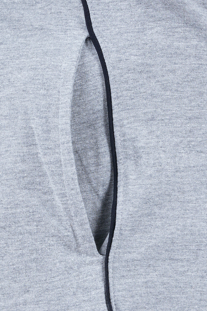 Shorts - Gray Knitted Shorts For Mens | Ariser
