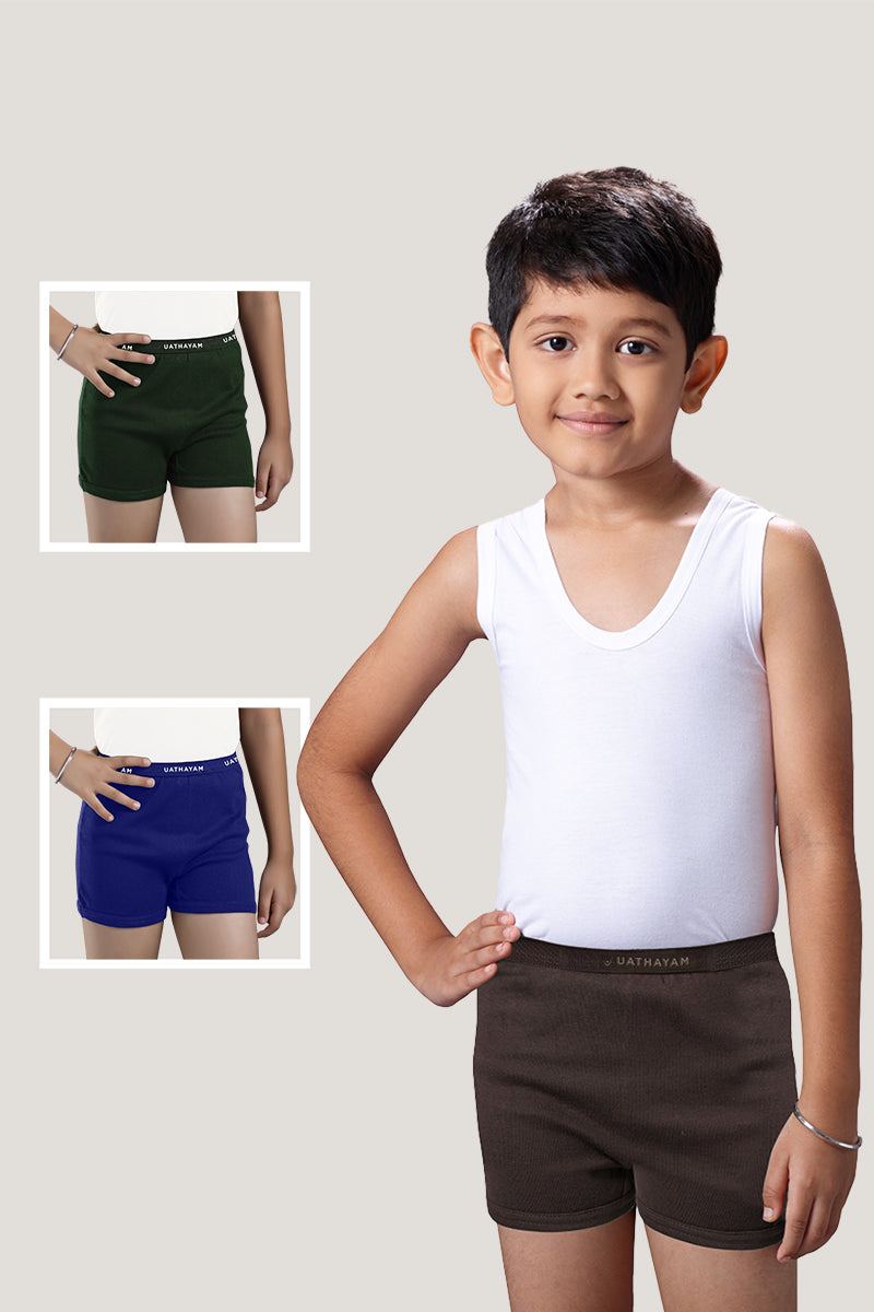 Breathable trunks for kids