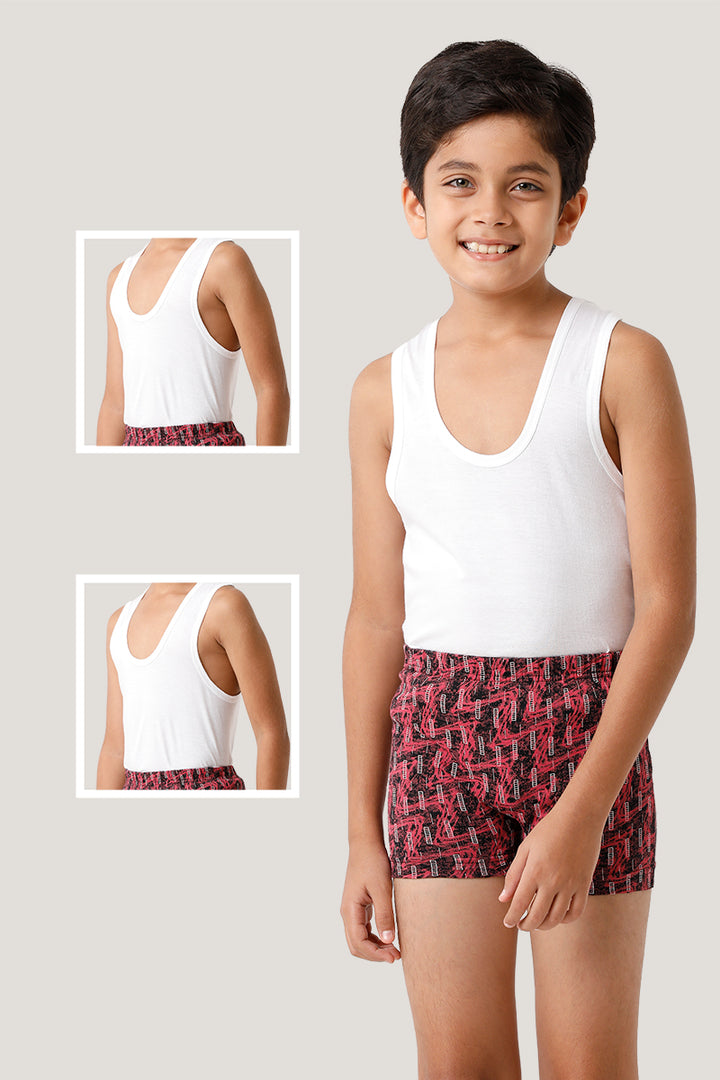 Kids cotton sleeveless vest