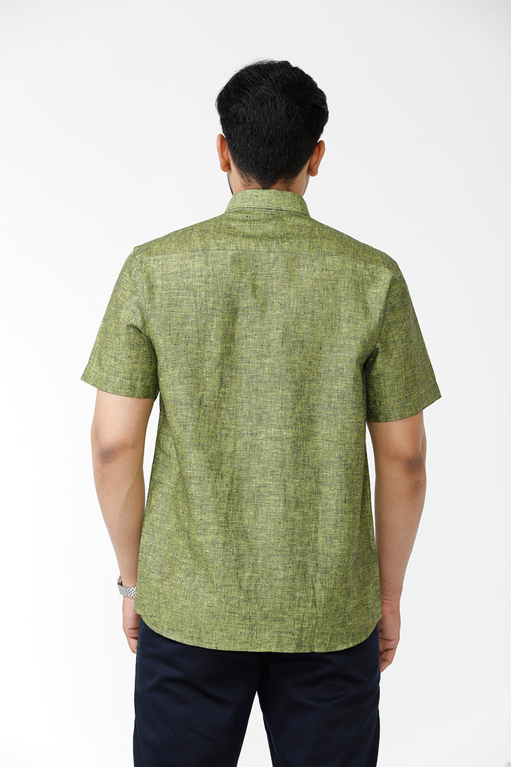 green shirt