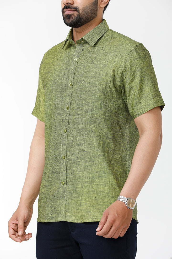 green shirt