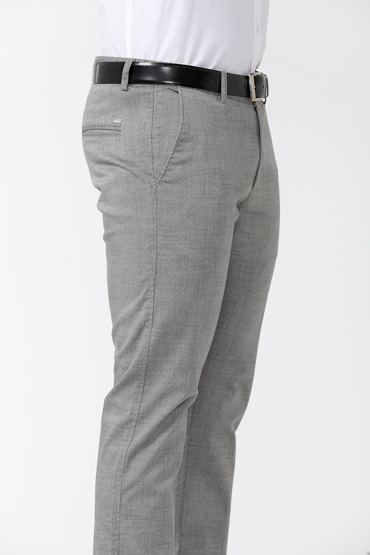 Snow Field - 100% Cotton Formal White Shirt For Men | Uathayam
