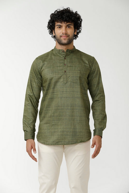 Men's green kurta
