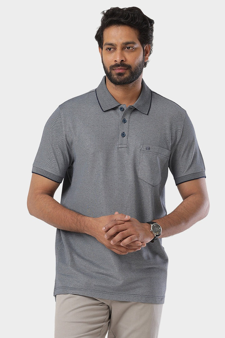 Golf Polo  -  Iron Gray T-Shirts For Men | Ariser