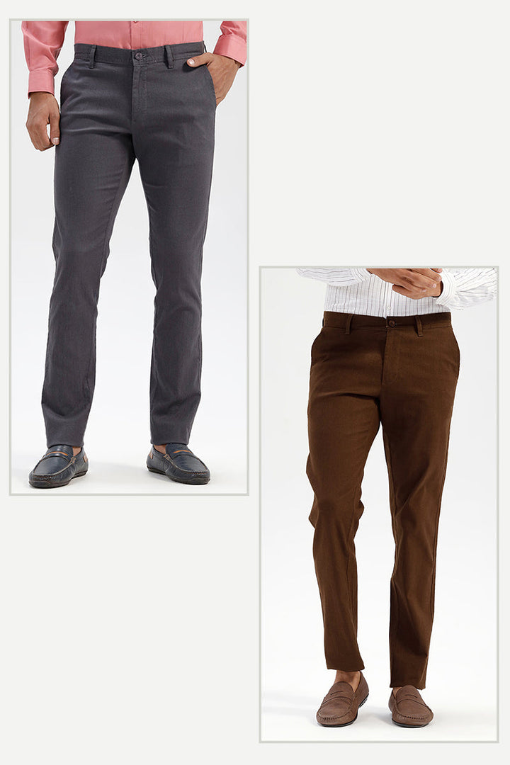 Ariser Cotton Slub Trousers