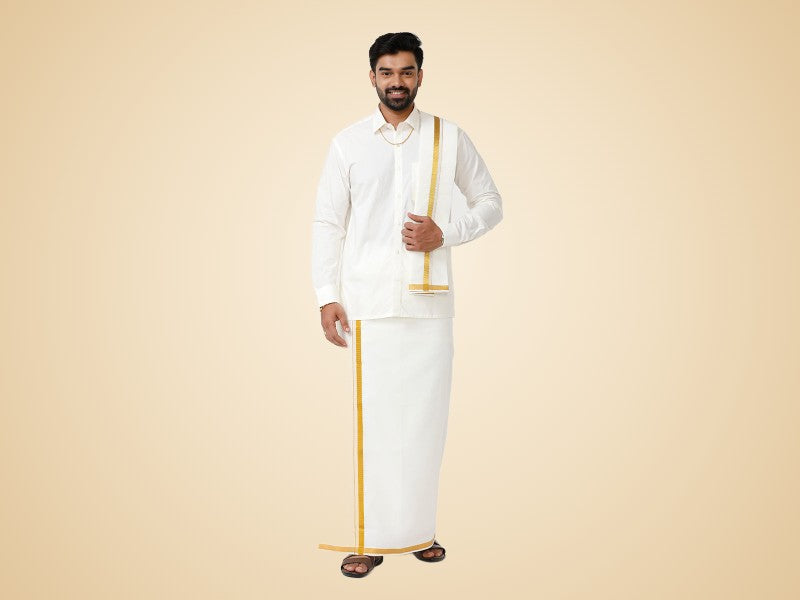 Wedding Shirt & Dhoti Sets