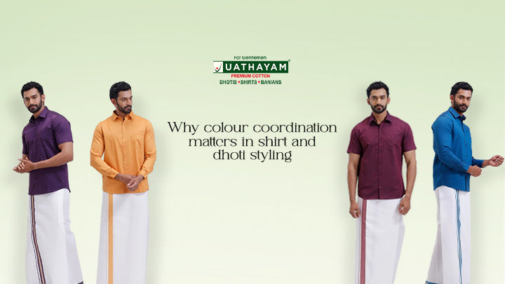 Why Colour Coordination Matters in Shirt and Dhoti Styling