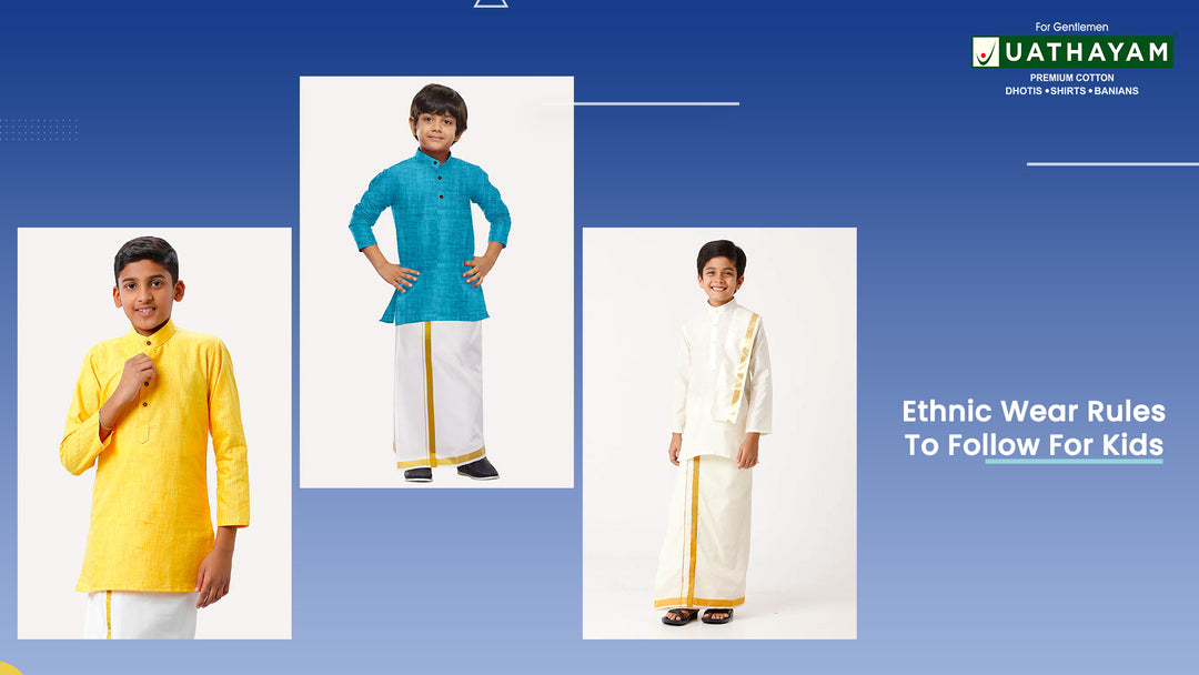 7 Ethnic Wear Rules To Follow For Kids