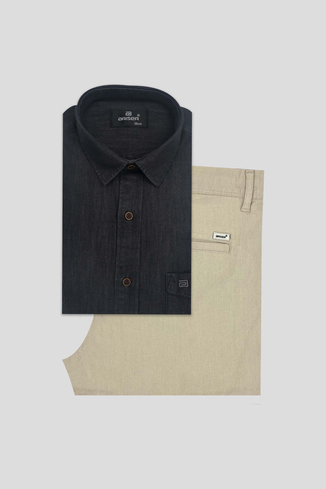 Color Shirt and Trouser Combo