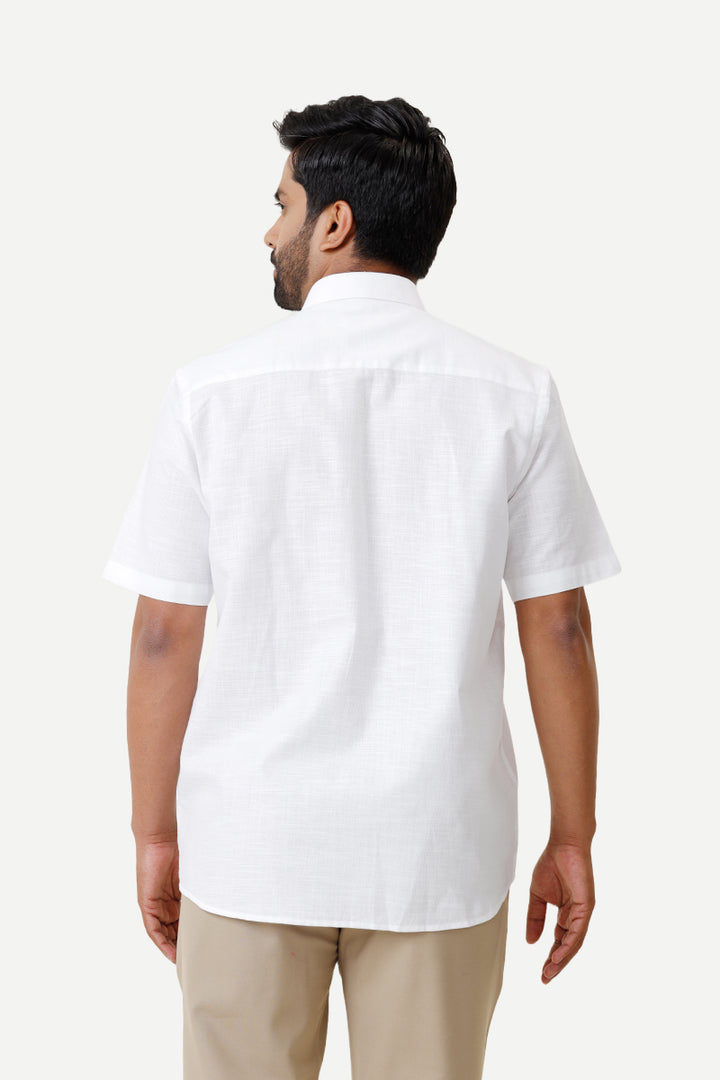 Formal white shirts for men