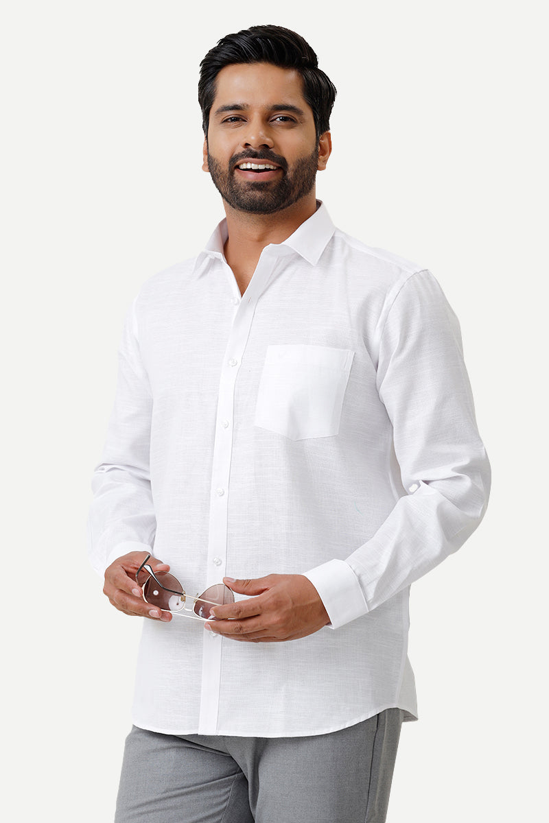 White shirt for men