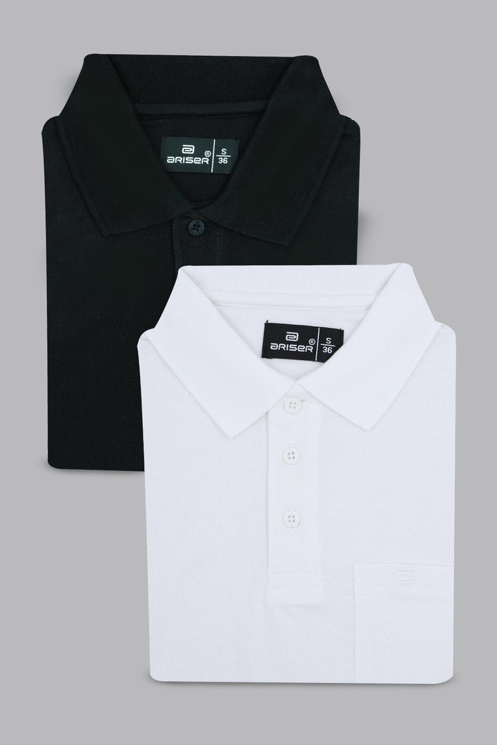 tennis polo t shirts pack of 2 for men