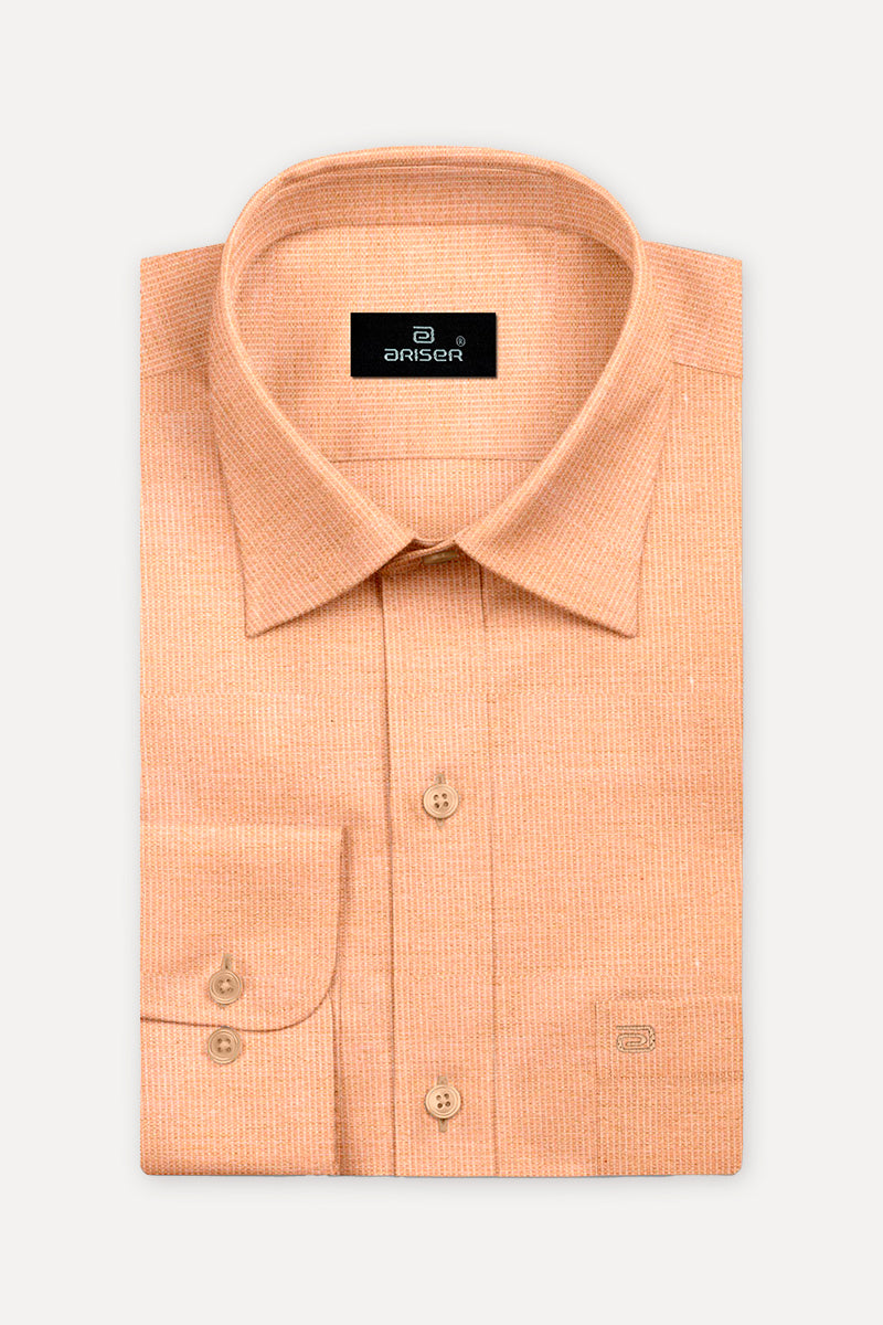 Super Soft - Amber orange Formal Shirts | SS1505