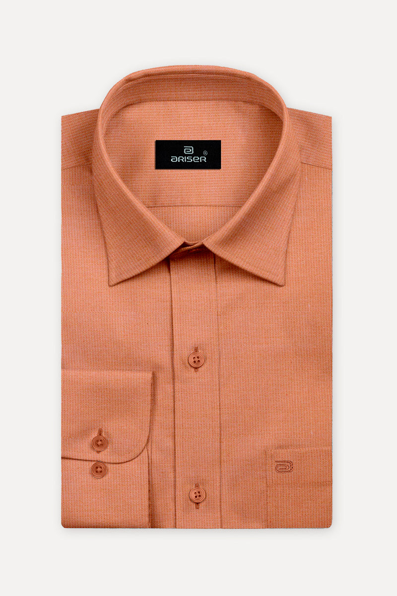 Super Soft - Yam Orange Formal Shirts | SS1510