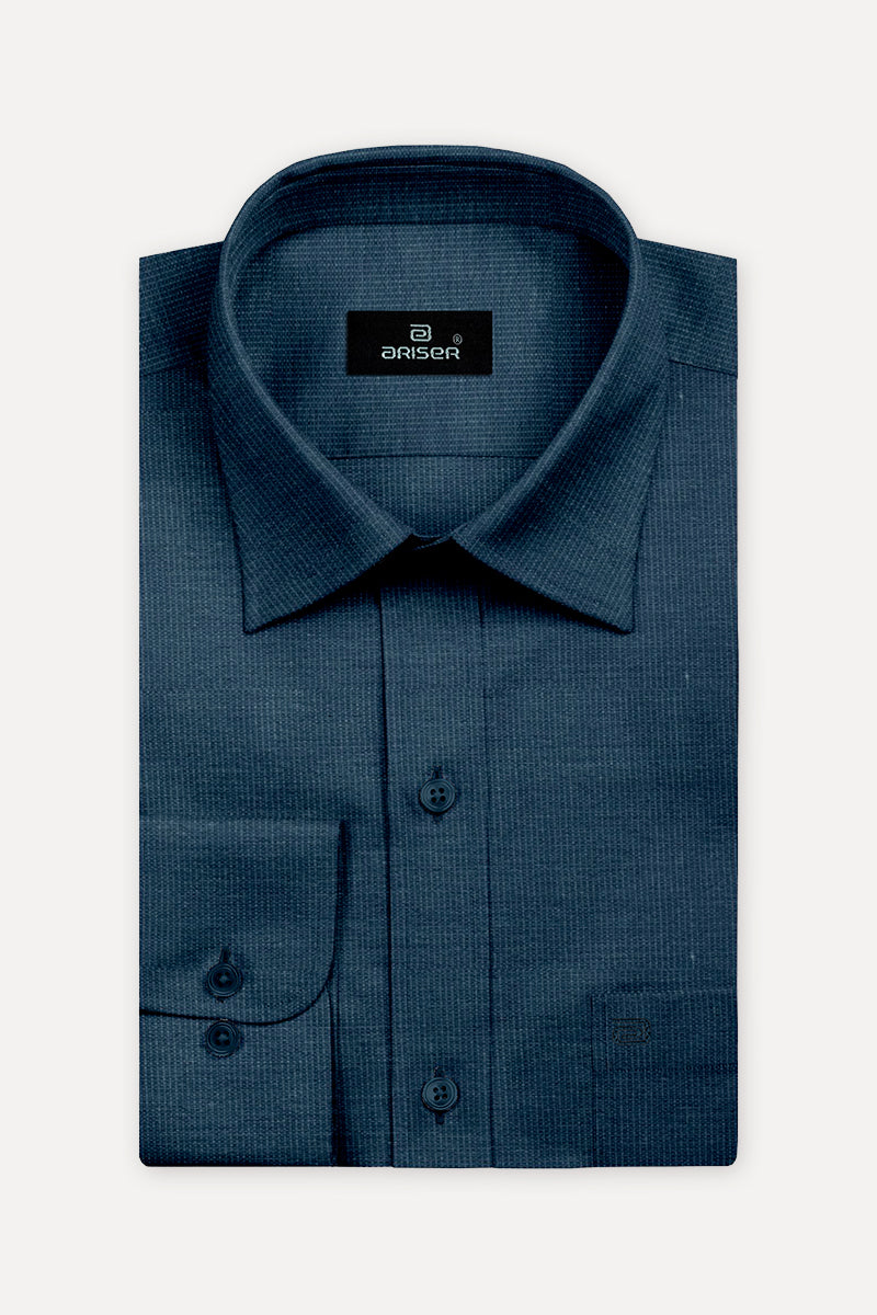 Super Soft - Dark Navy Blue Formal Shirts | SS1522