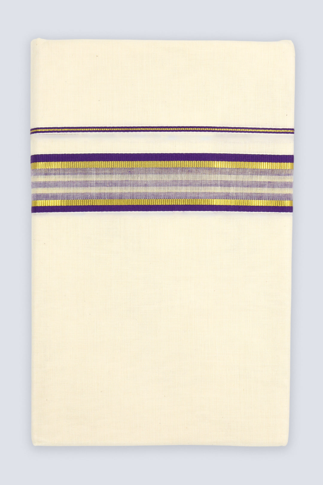 Double Layered Dhoti With Fancy Borders 