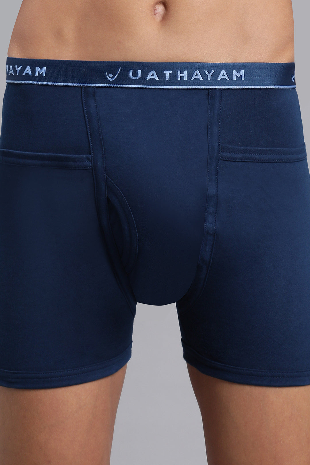 Men’s ink blue innerwear trunks
