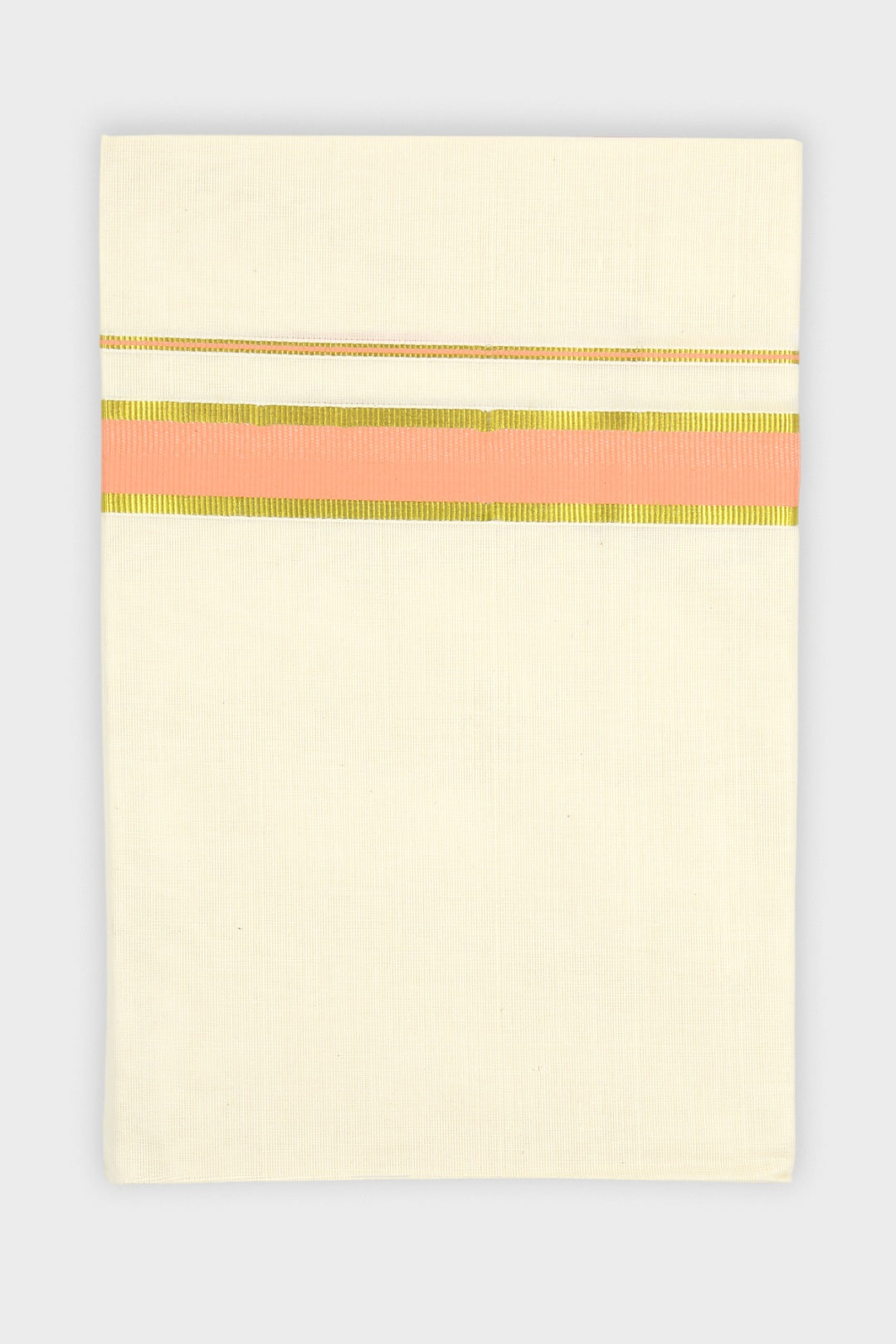 Men's Samudra Korra Dusty Rose Double Layered Fancy Border Dhoti