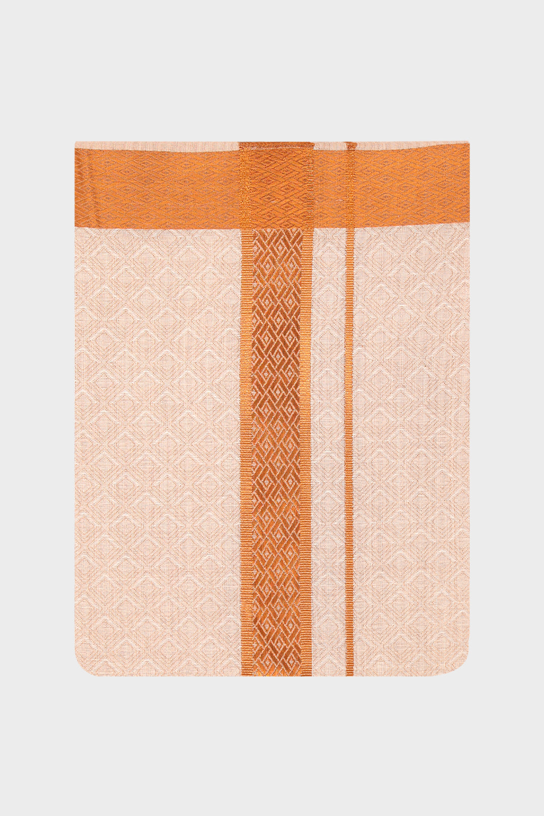 Shirt and Jacquard Dhoti Tissue Set 
