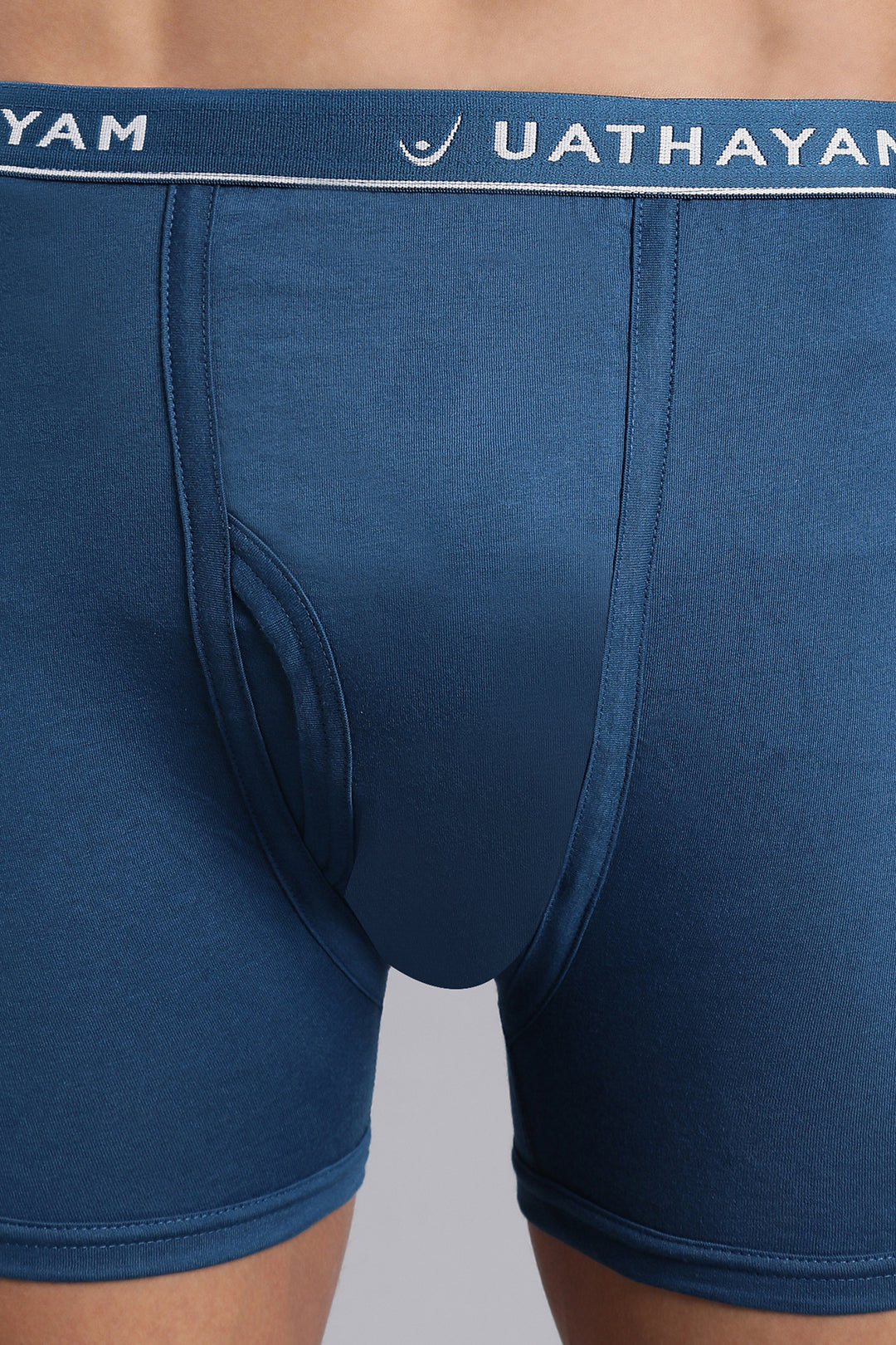 Premium cotton midnight blue men’s trunks Uathayam