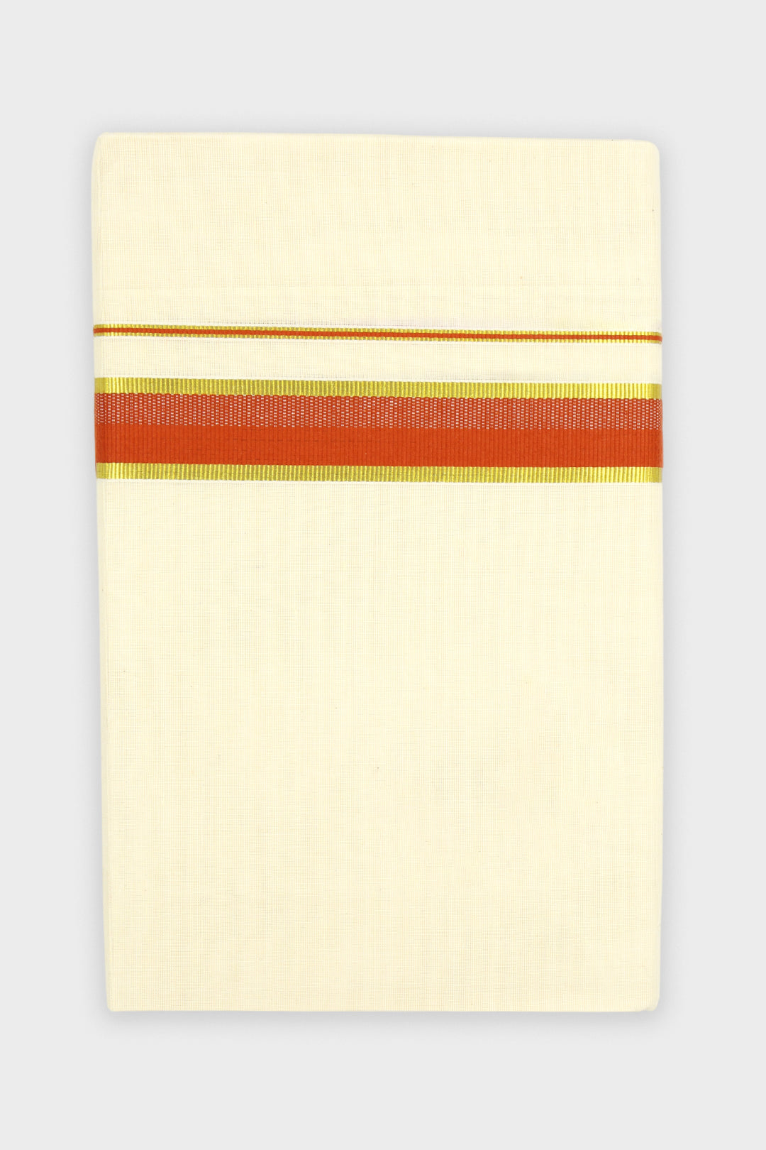 Uathayam Samudra Korra Red Traditional Double Layered Dhoti