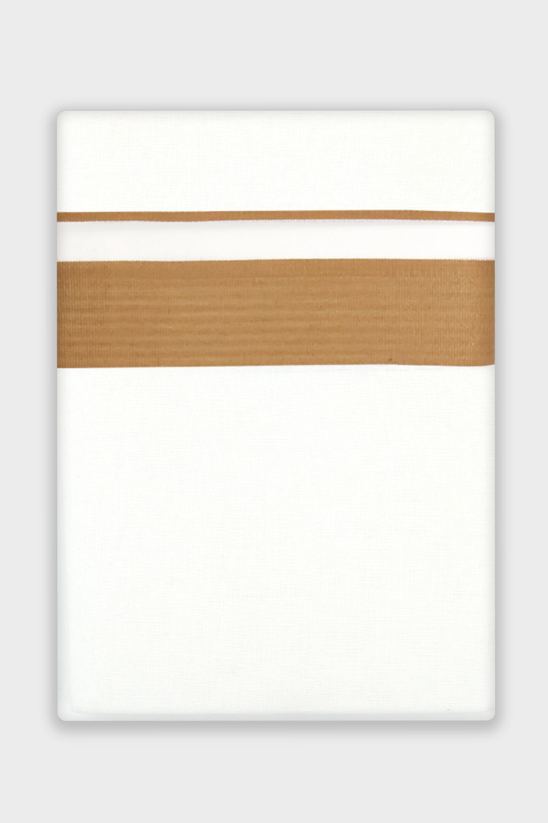 A white horizontal stripe dhoti