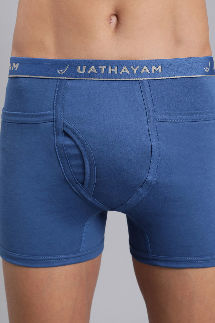Rodeo Fine blue trunks for men