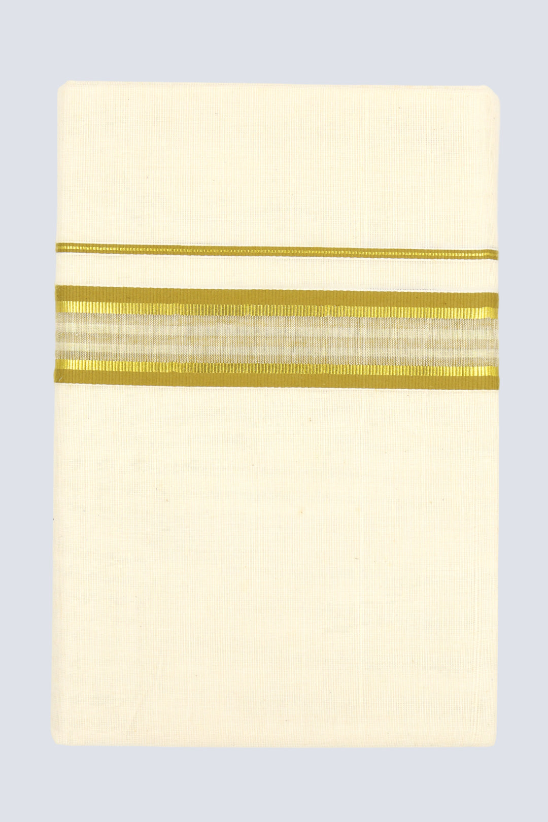 Yellow Fancy Border Dhoti