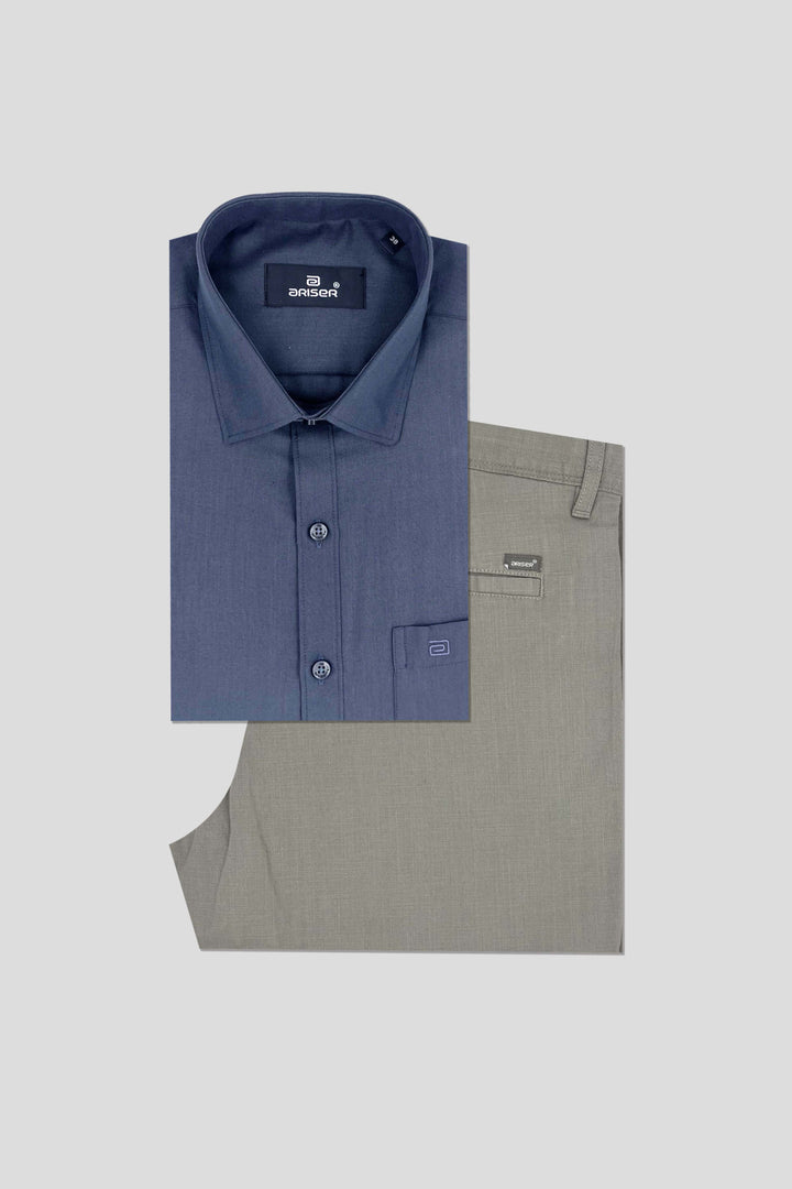 Matching shirt trouser set