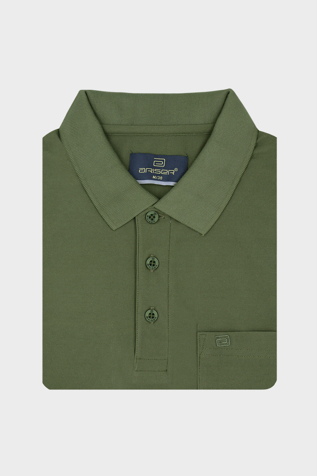 Macro Polo + Lycra Polo - Sage Green & Cocoa Rust Brown T-Shirts Pack Of 2 Combo For Men | Ariser